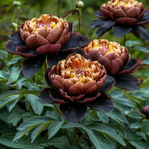 Пион Императорский Бал купить по цене от 419р. в интернет-магазине «Посадика» с доставкой почтой в в Сухиничие и по всей России – [изображение №1].