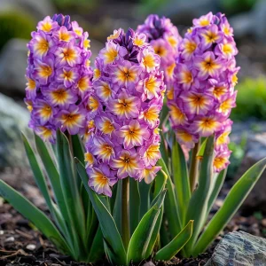 Гиацинт Пинк Перпл купить по цене от 2099р. в интернет-магазине «Посадика» с доставкой почтой в в Сухиничие и по всей России – [изображение №1].